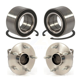 Front Rear Wheel Bearing And Hub Assembly Kit For Toyota Matrix Pontiac Vibe