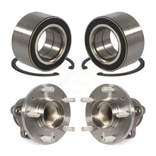 Charger l'image dans la galerie, Front Rear Wheel Bearing And Hub Assembly Kit For 2007-2016 Mazda CX-9 FWD