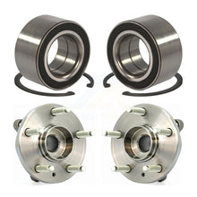 Charger l'image dans la galerie, Front Rear Wheel Bearing And Hub Assembly Kit For Ford Edge Lincoln MKX
