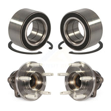Charger l'image dans la galerie, Front Rear Wheel Bearing And Hub Assembly Kit For Ford Edge Lincoln MKX FWD