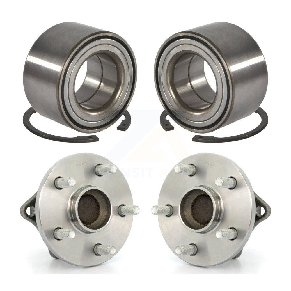 Front Rear Wheel Bearing Hub Assembly Kit For Toyota Corolla Matrix Pontiac Vibe