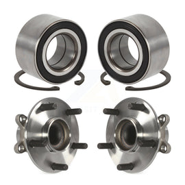 Front Rear Wheel Bearing And Hub Assembly Kit For Honda Civic Insight