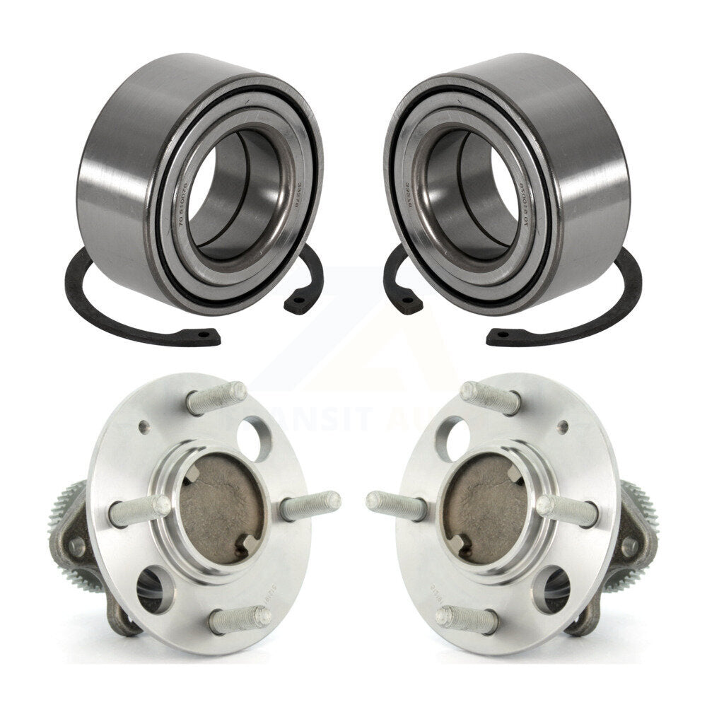 Front Rear Wheel Bearing Hub Assembly Kit For Hyundai Sonata Kia Optima Magentis