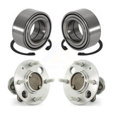 Front Rear Wheel Bearing Hub Assembly Kit For Hyundai Sonata Kia Optima Magentis