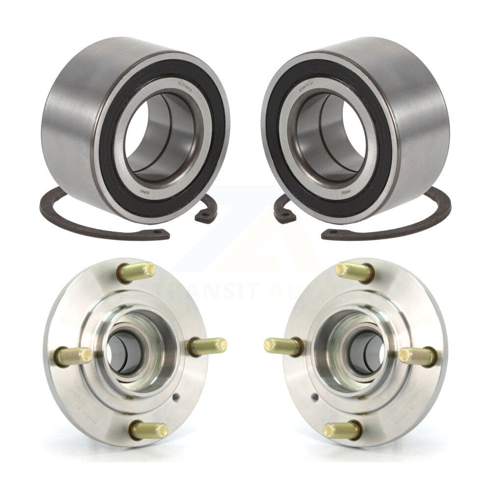 Front Rear Wheel Bearing And Hub Assembly Kit For Mitsubishi Lancer