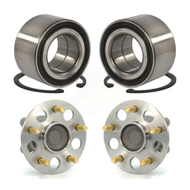 Front Rear Wheel Bearing And Hub Assembly Kit For Honda Civic