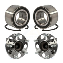 Charger l'image dans la galerie, Front Rear Wheel Bearing And Hub Assembly Kit For Honda Civic