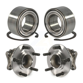 Front Rear Wheel Bearing And Hub Assembly Kit For Mitsubishi Outlander FWD