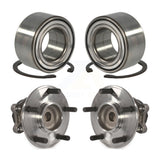 Front Rear Wheel Bearing Hub Assembly Kit For Mitsubishi Outlander Sport RVR FWD