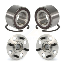 Front Rear Wheel Bearing And Hub Assembly Kit For Honda Fit Insight