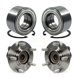 Front Rear Wheel Bearing And Hub Assembly Kit For Kia Soul