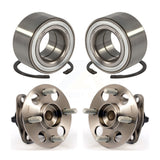 Front Rear Wheel Bearing And Hub Assembly Kit For Toyota Yaris Prius C Scion iQ