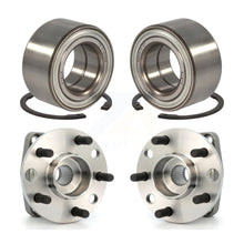 Charger l'image dans la galerie, Front Rear Wheel Bearing And Hub Assembly Kit For 2002-2008 Jaguar X-Type