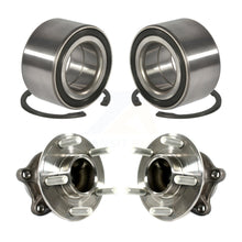 Charger l'image dans la galerie, Front Rear Wheel Bearing And Hub Assembly Kit For Ford Focus With Parking Assist