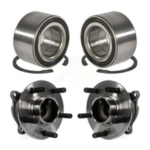 Charger l'image dans la galerie, Front Rear Wheel Bearing And Hub Assembly Kit For Ford Focus