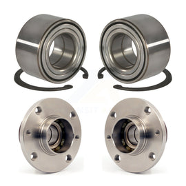 Front Rear Wheel Bearing And Hub Assembly Kit For Fiat 500