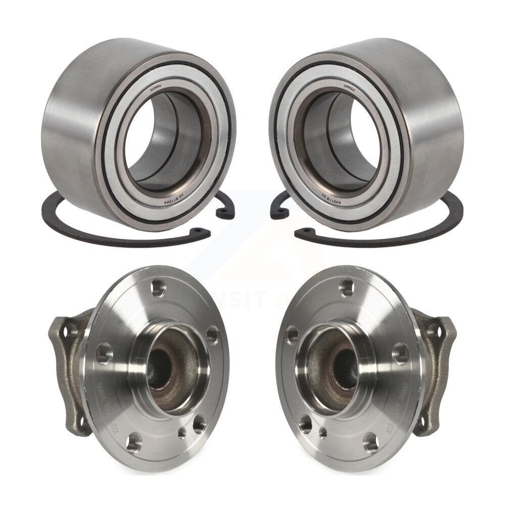 Front Rear Wheel Bearing And Hub Assembly Kit For Mercedes-Benz GLA250 CLA250 B
