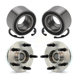 Front Rear Wheel Bearing Hub Assembly Kit For Ford Taurus Mercury Sable Lincoln