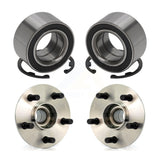 Front Rear Wheel Bearing Hub Assembly Kit For Chrysler PT Cruiser Dodge Neon SX