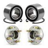 Front Rear Wheel Bearing Hub Assembly Kit For Chevrolet Aveo Spark Aveo5 Pontiac