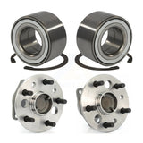 Front Rear Wheel Bearing Hub Assembly Kit For 2002-2003 Toyota Camry Lexus ES300