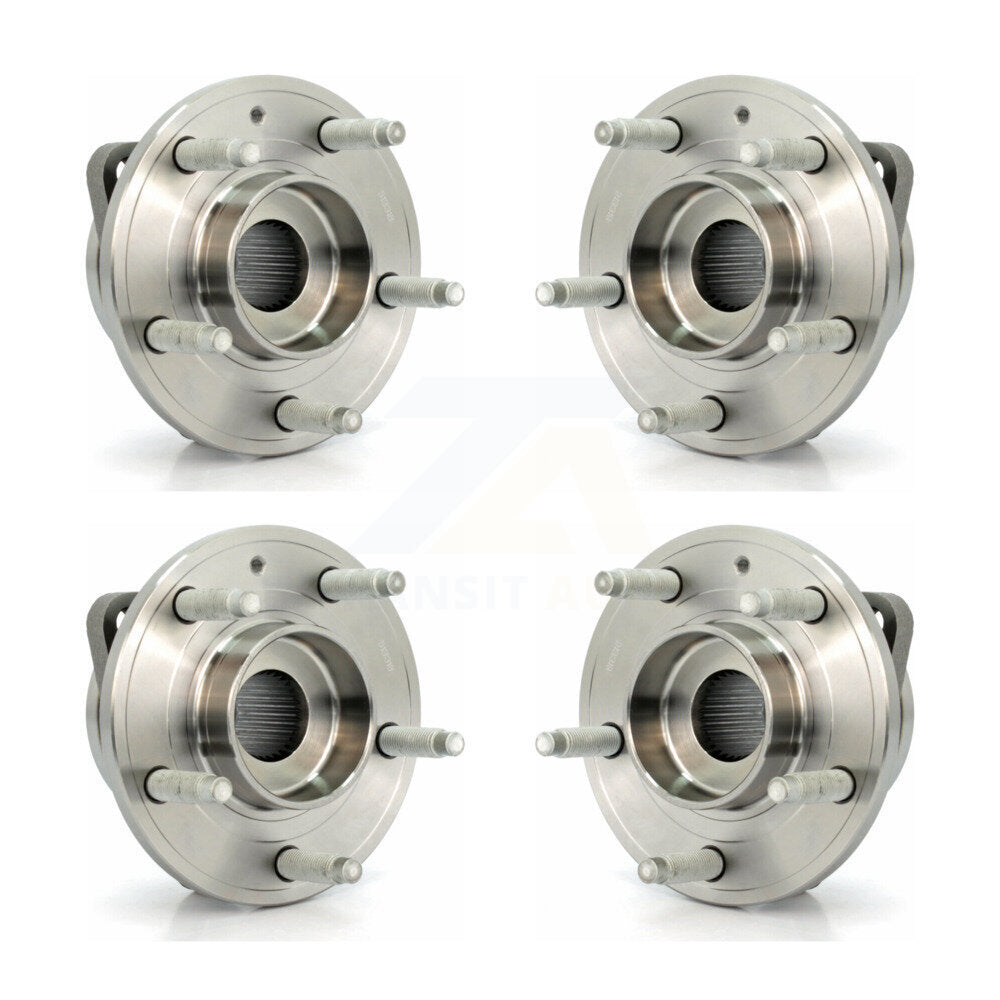 Front Rear Wheel Bearing & Hub Assembly Kit For Cadillac ATS
