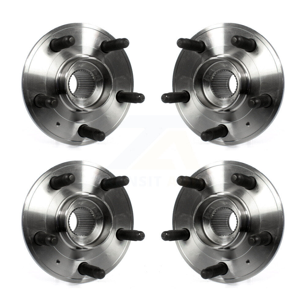 Front Rear Wheel Bearing & Hub Assembly Kit For Chevrolet Camaro Cadillac CTS