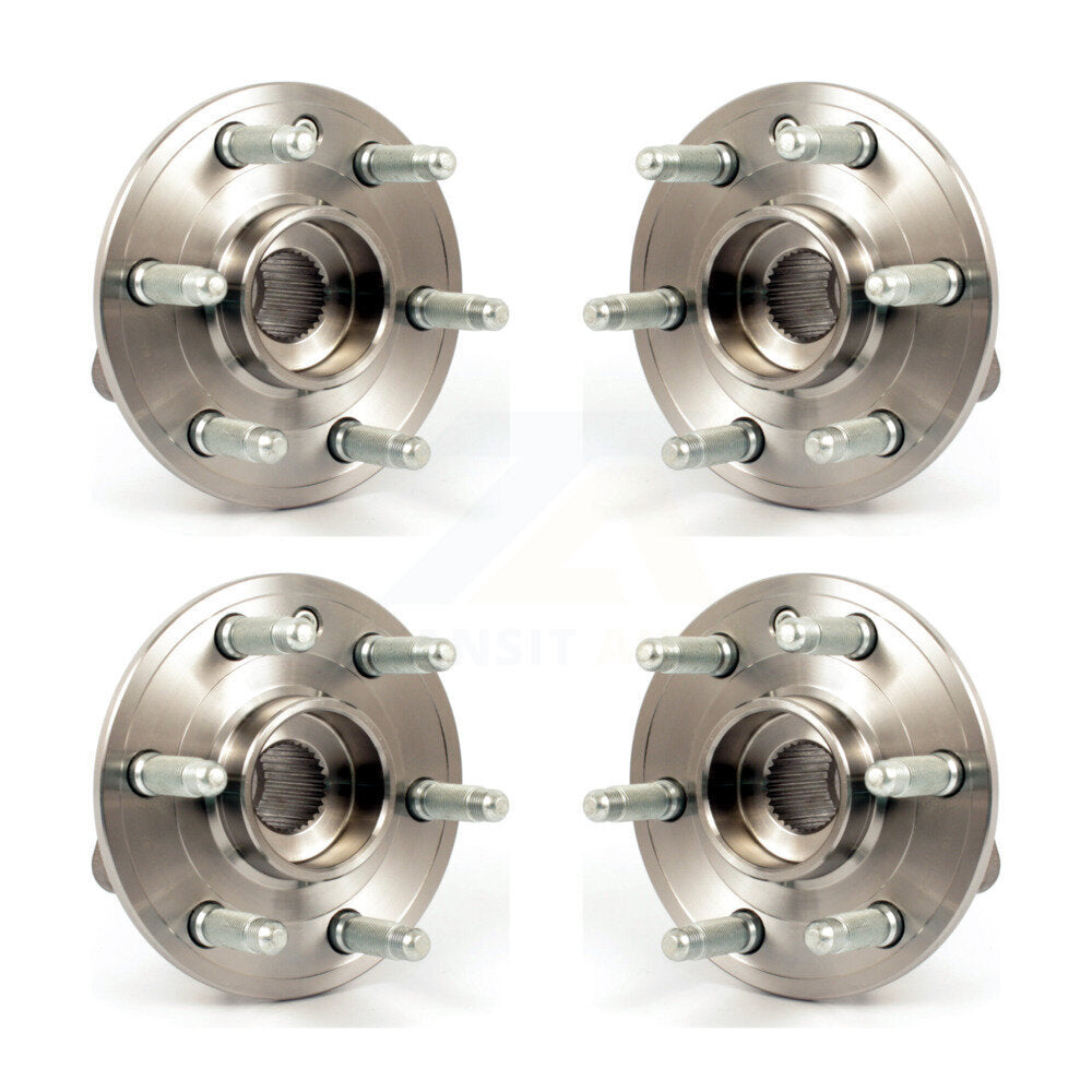 Front Rear Wheel Bearing & Hub Assembly Kit For Cadillac SRX Saab 9-4X