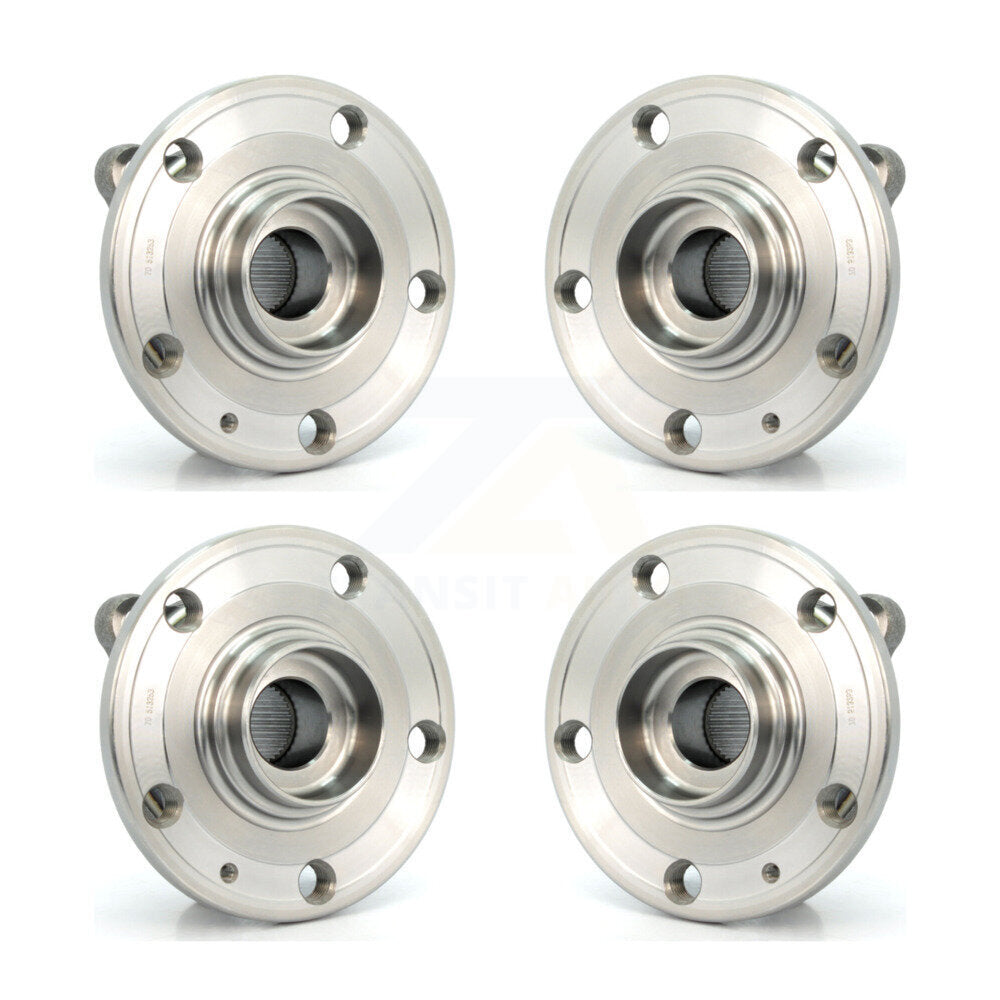 Front Rear Wheel Bearing & Hub Assembly Kit For Volkswagen Tiguan CC Passat Audi
