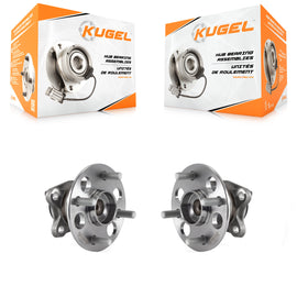 Rear Wheel Bearing And Hub Assembly Pair For 2015-2018 Toyota Yaris