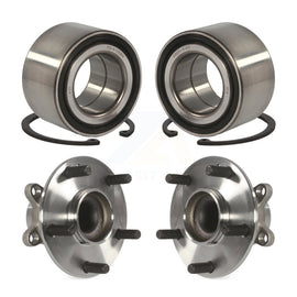 Front Rear Wheel Bearing And Hub Assembly Kit For Honda Civic
