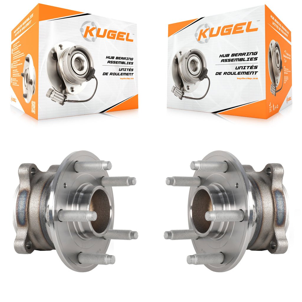 Rear Wheel Bearing And Hub Assembly Pair For Chevrolet Cruze Limited