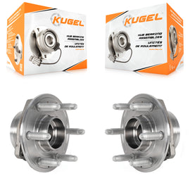 Rear Wheel Bearing & Hub Assembly Pair For Chevrolet Traverse Cadillac XT5 Buick