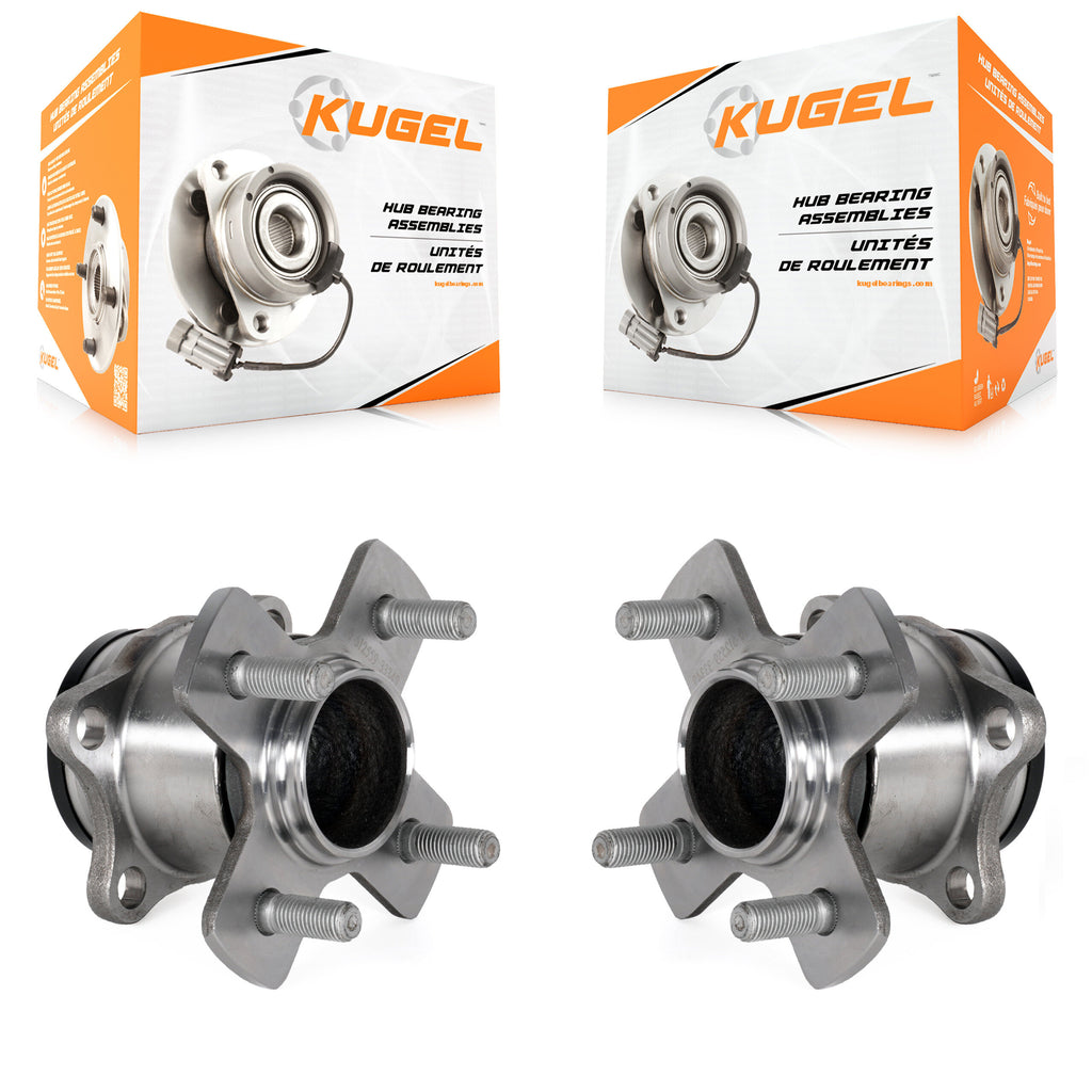 Rear Wheel Bearing And Hub Assembly Pair For 2015-2020 Honda Fit