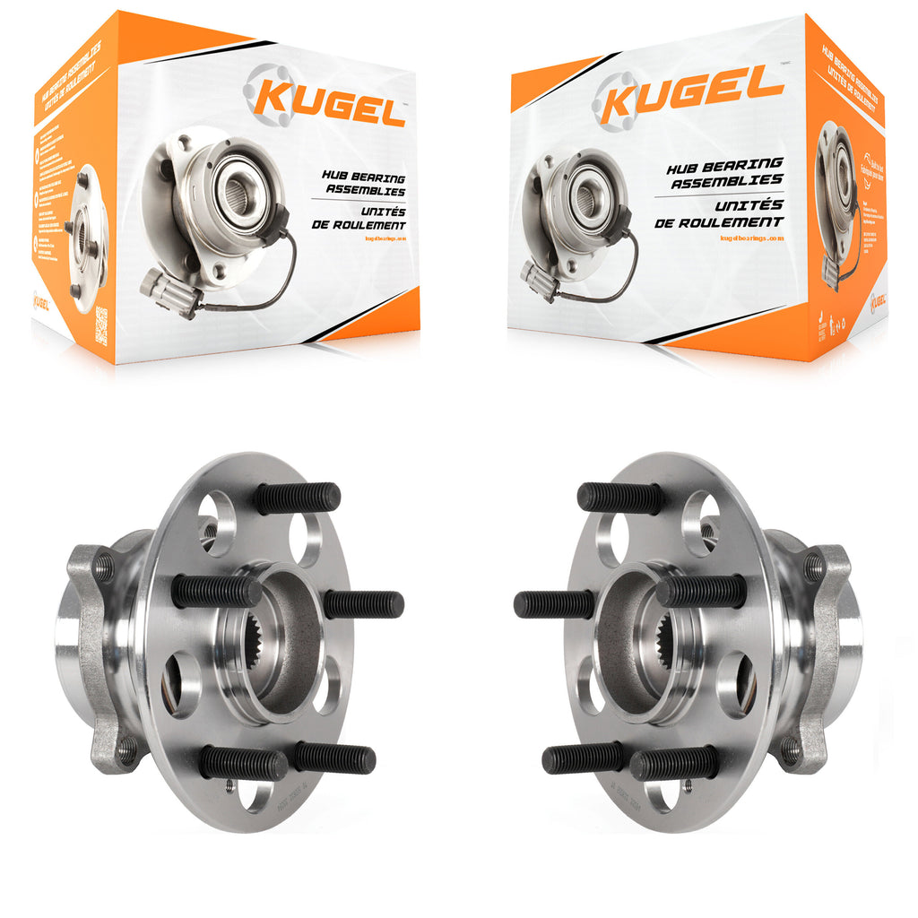Rear Wheel Bearing And Hub Assembly Pair For Honda CR-V