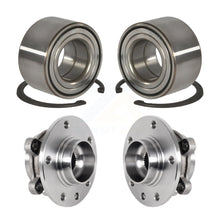 Load image into Gallery viewer, Front Rear Wheel Bearing And Hub Assembly Kit For 2016-2018 Fiat 500X AWD