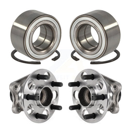 Front Rear Wheel Bearing And Hub Assembly Kit For Toyota Prius Prime With AISIN
