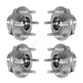 Front Rear Wheel Bearing & Hub Assembly Kit For Chevrolet Traverse Cadillac XT5