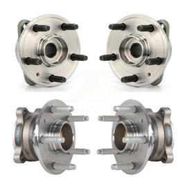Front Rear Wheel Bearing & Hub Assembly Kit For Chevrolet Cruze Limited