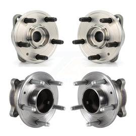 Front Rear Wheel Bearing & Hub Assembly Kit For Chevrolet Cruze