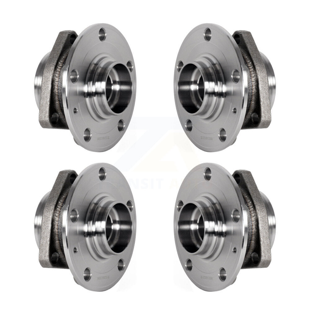 Front Rear Wheel Bearing & Hub Assembly Kit For Audi A3 Quattro S3