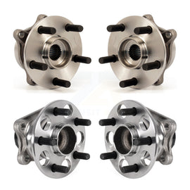 Front Rear Wheel Bearing & Hub Assembly Kit For 2011-2017 Lexus CT200h