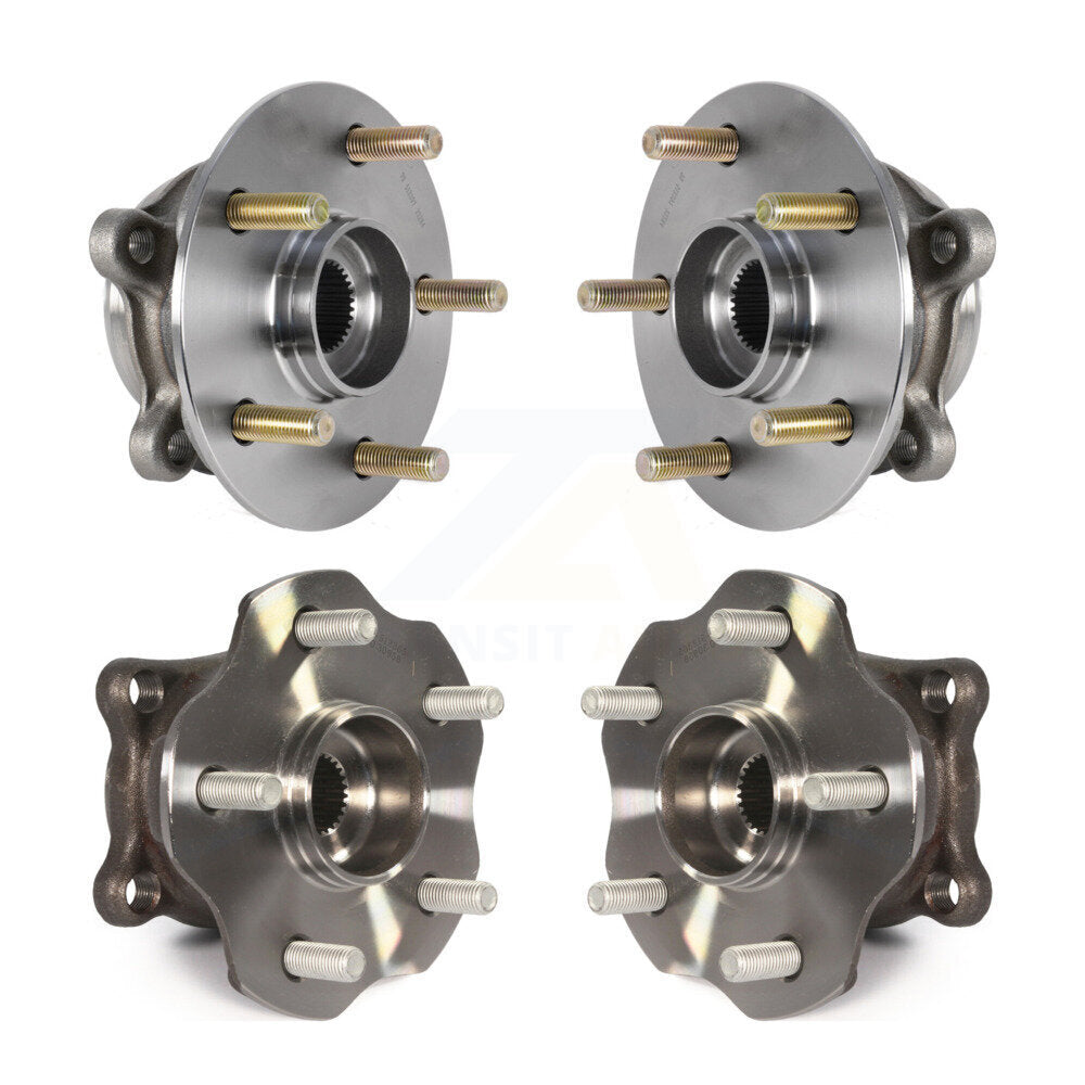 Front Rear Wheel Bearing Hub Assembly Kit For Lexus RX350 RX450h RX350L RX450hL