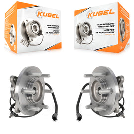 Front Wheel Bearing Hub Assembly Pair For Ford Expedition Lincoln Navigator 4WD