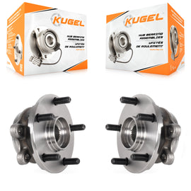 Front Wheel Bearing And Hub Assembly Pair For Lexus NX200t NX300 NX300h