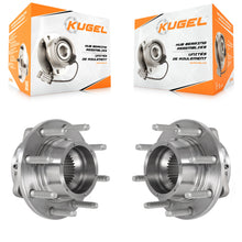 Charger l'image dans la galerie, Front Wheel Bearing And Hub Assembly Pair For Ford F-250 Super Duty F-350 4WD