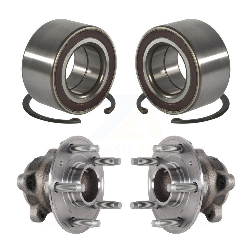 Front Rear Wheel Bearing Hub Assembly Kit For Chevrolet Trax Buick Encore Sonic