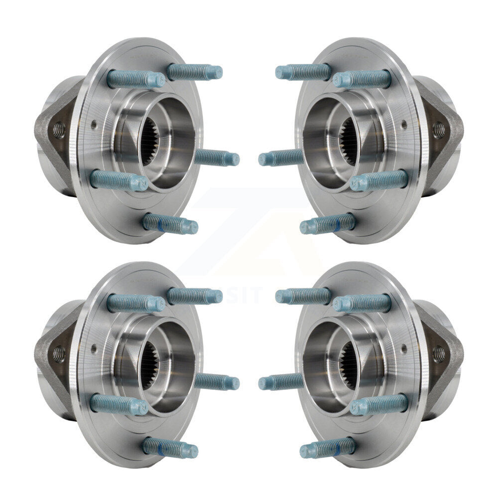 Front Rear Wheel Bearing Hub Assembly Kit For Chevrolet Equinox GMC Terrain 4WD