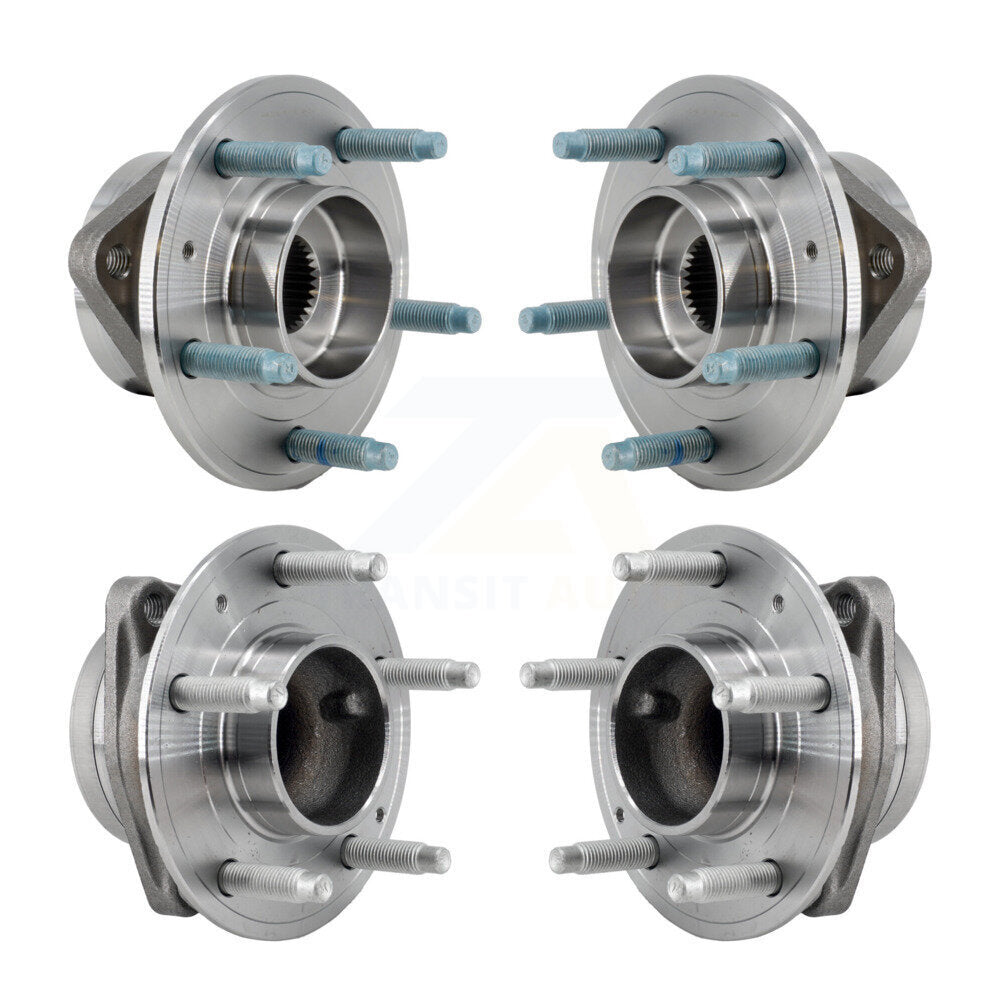 Front Rear Wheel Bearing Hub Assembly Kit For Chevrolet Equinox GMC Terrain FWD