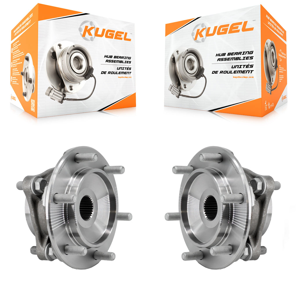 Front Wheel Bearing Hub Assembly Pair For Toyota Tacoma 4Runner FJ Cruiser Lexus